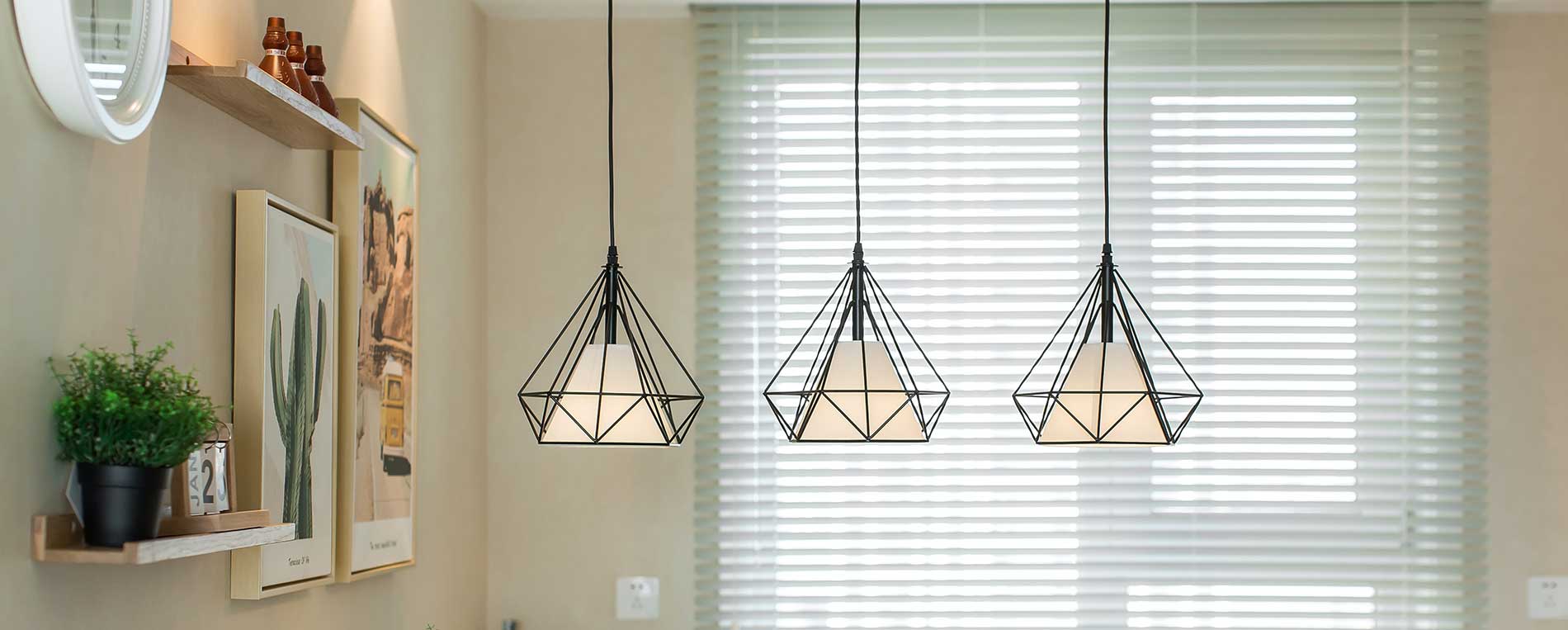 Venetian Blinds, Berkeley Living Room